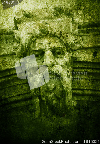 Image of grunge face