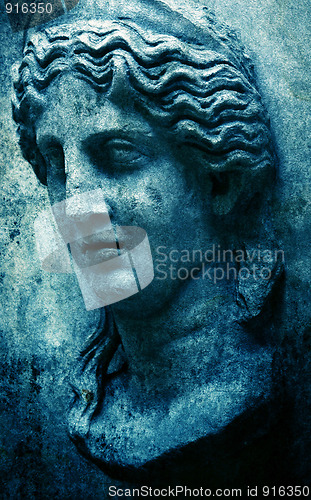 Image of grunge face