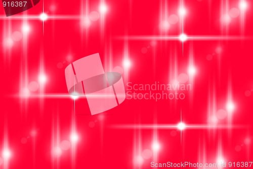 Image of Red abstract light background