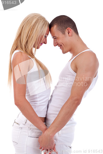 Image of smiling young couple