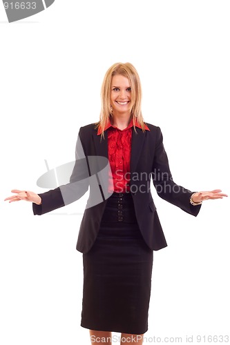 Image of Smiling business woman