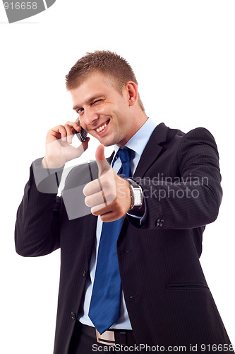 Image of Being Positive On phone