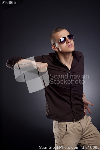 Image of  man in a fight position