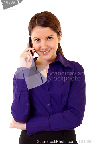 Image of  Business woman on Phone