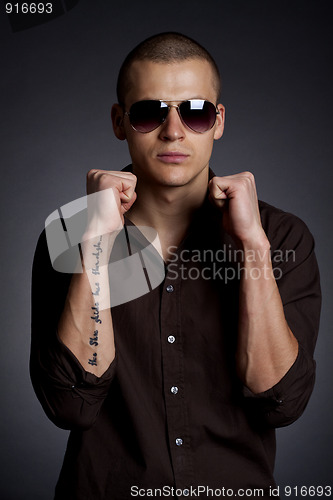 Image of  stylish  man 