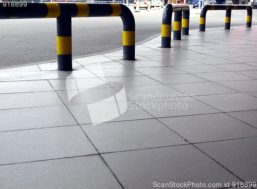 Image of Concrete sidewalk pavement