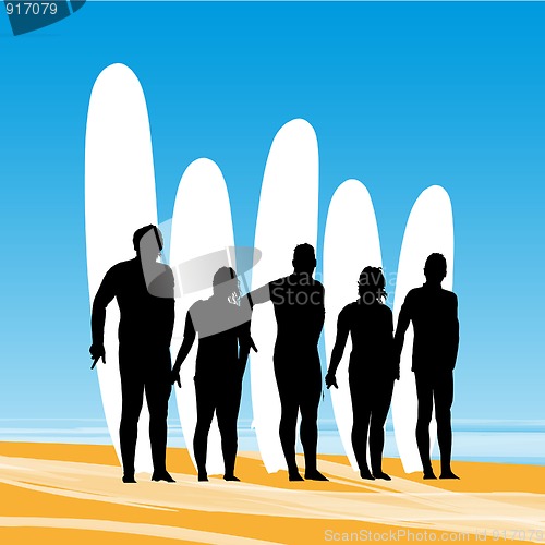 Image of Surf pose
