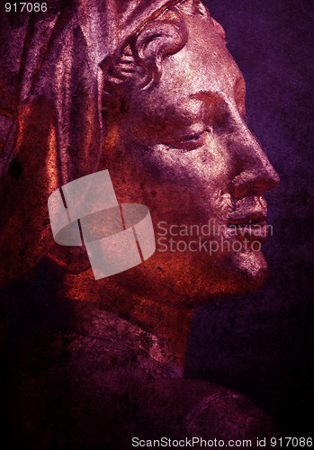 Image of grunge face
