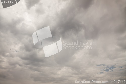 Image of Ominous Cloudy Sky Background