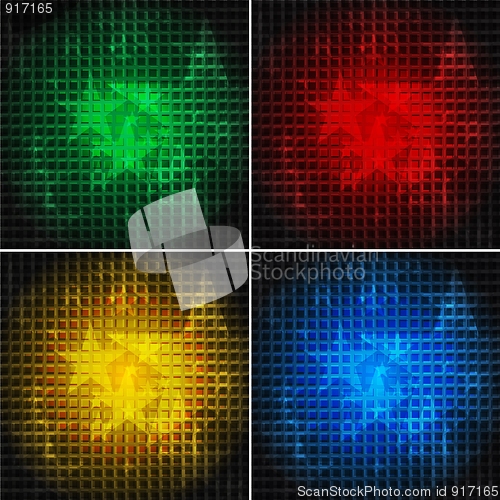 Image of Set of bright backgrounds (eps 10)