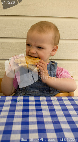 Image of Eating bread