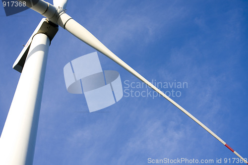 Image of close up of windmill