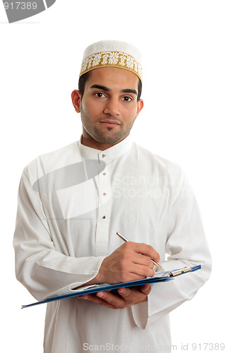 Image of Arab businessman