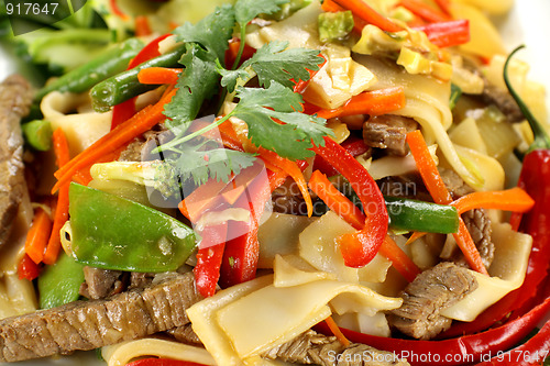 Image of Beef Noodle Stirfry