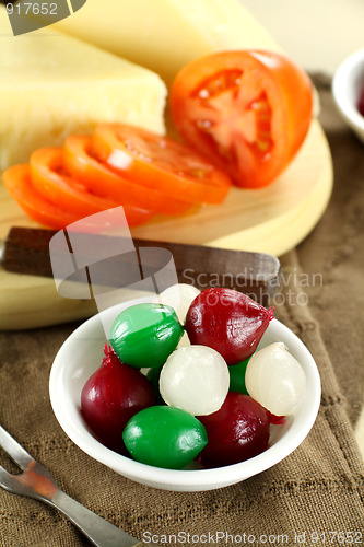 Image of Cocktail Onions And Cheese