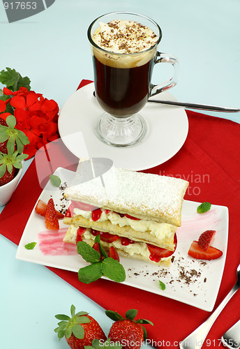 Image of Strawberry Mille Feuille