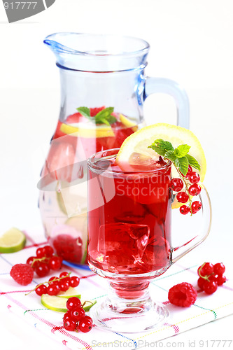 Image of Refreshing summer ice tea