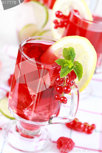Image of Refreshing summer ice tea