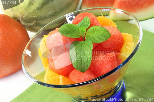 Image of Melon orange salad