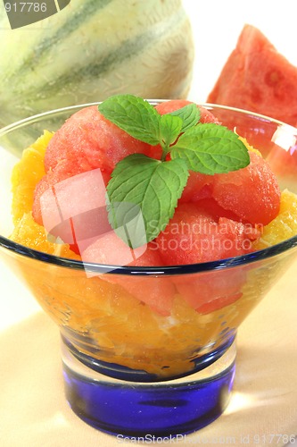 Image of Melon orange salad