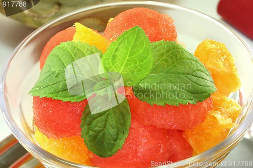 Image of Melon orange salad