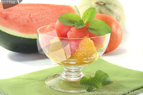 Image of Melon orange salad