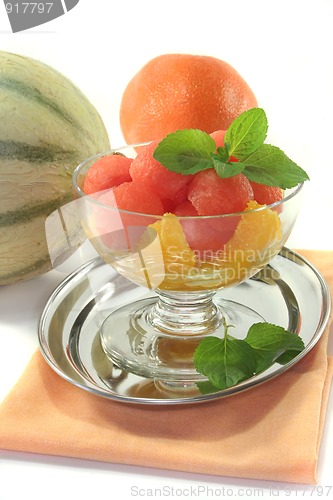 Image of Melon orange salad