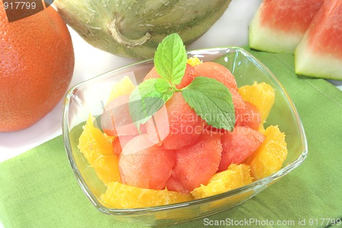 Image of Melon orange salad