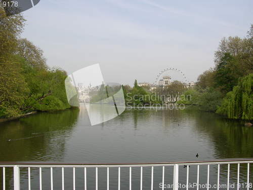 Image of River and Ferris Wheel