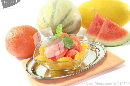 Image of Melon orange salad