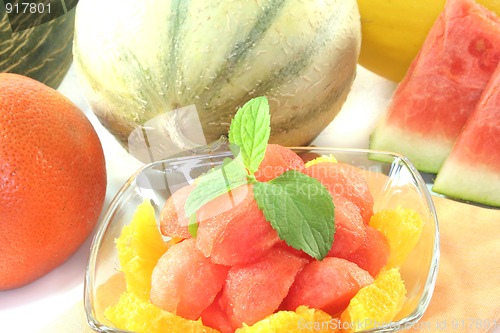 Image of Melon orange salad