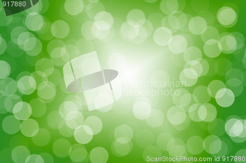 Image of Beautiful abstract green light background