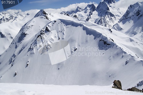 Image of Snow cornice