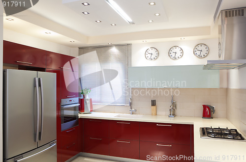 Image of New kitchen in a modern home