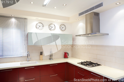 Image of New kitchen in a modern home