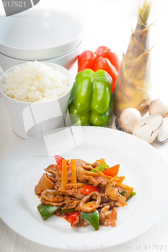 Image of Chinese beef and vegetables