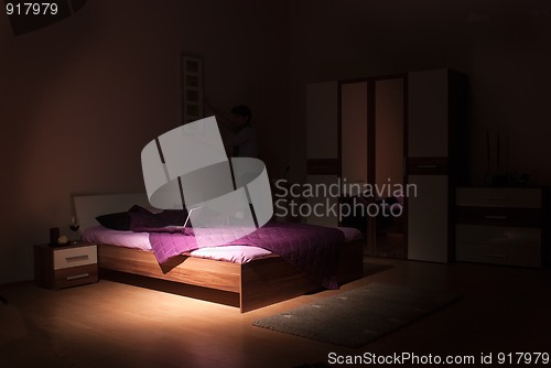 Image of bedroom interior 