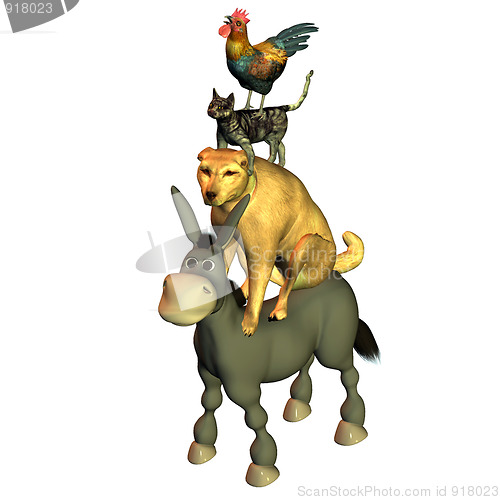 Image of Of Bremen town musicians
