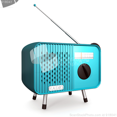 Image of Retro radio