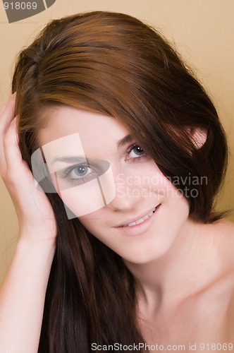 Image of Brunette