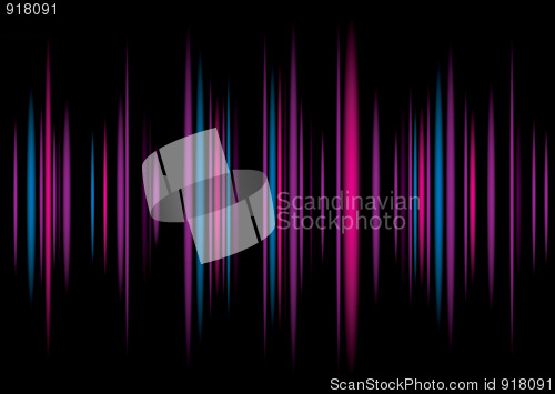 Image of equaliser purple background