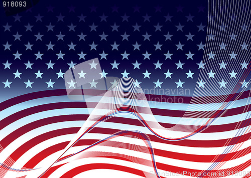 Image of american background concept