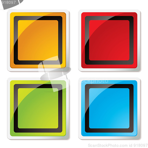 Image of modern square icon