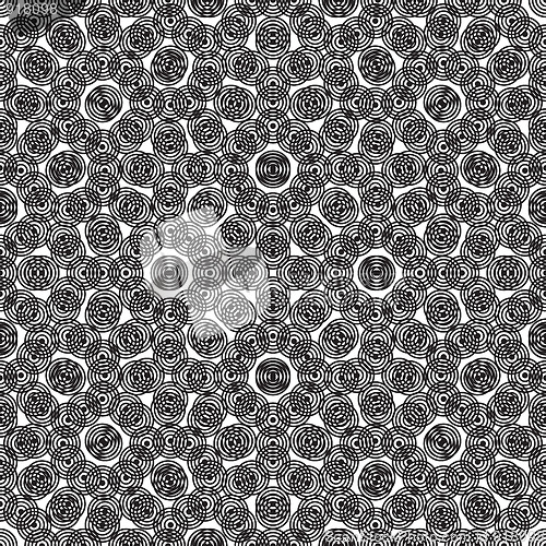 Image of circular seamless repeat abstract