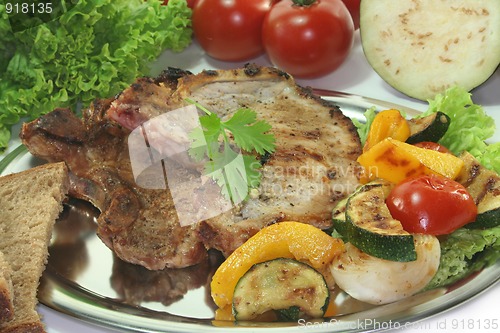 Image of Grilled pork chop