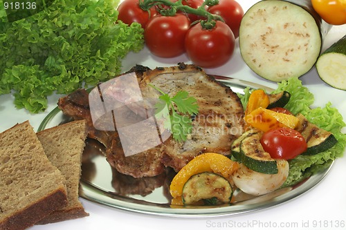 Image of Grilled pork chop