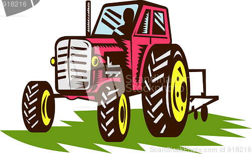 Image of vintage tractor