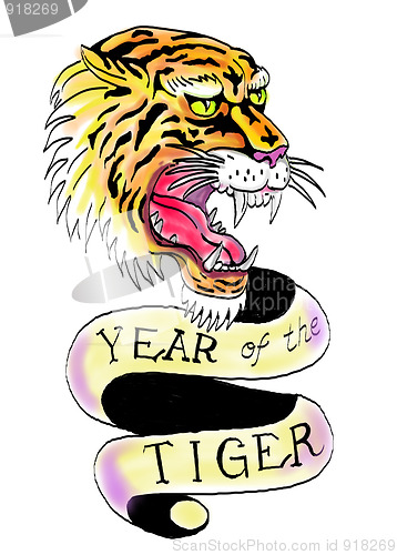 Image of year of tiger