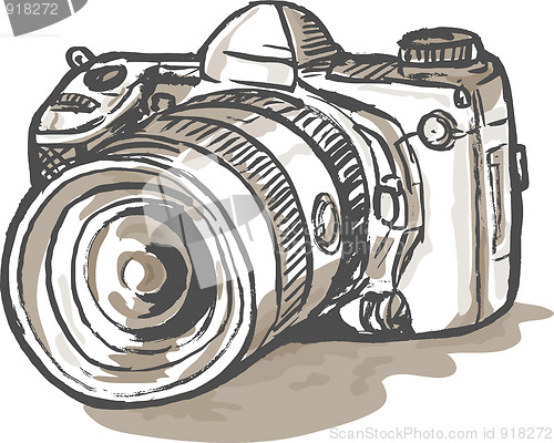 Image of digital SLR camera