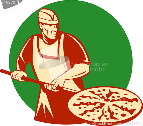 Image of Pizza pie maker or baker